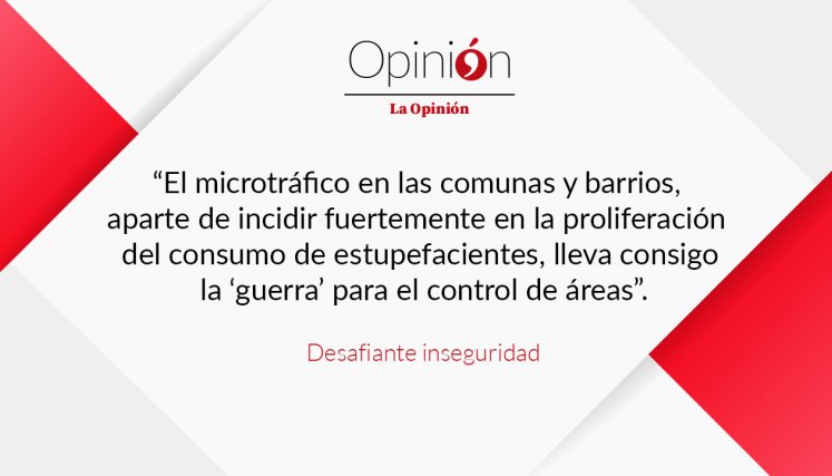 Desafiante inseguridad 
