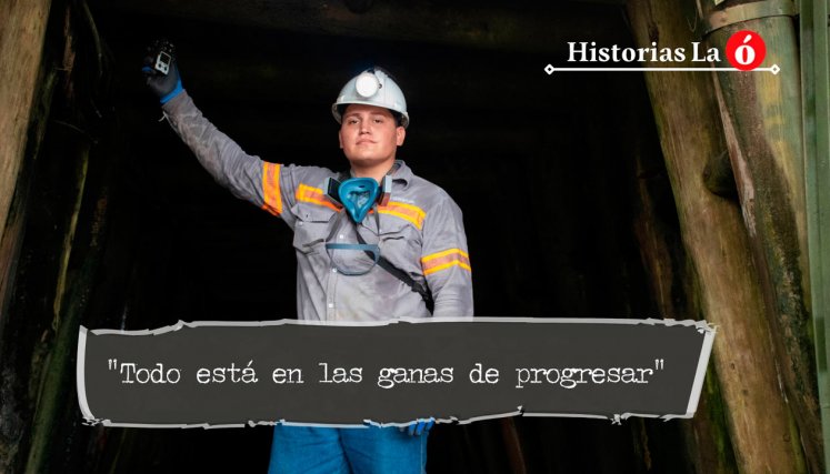  Carlos Eduardo Rincón, de 28 años, se involucró con el sector carbón hace 10 años. / Foto: Pablo Castillo