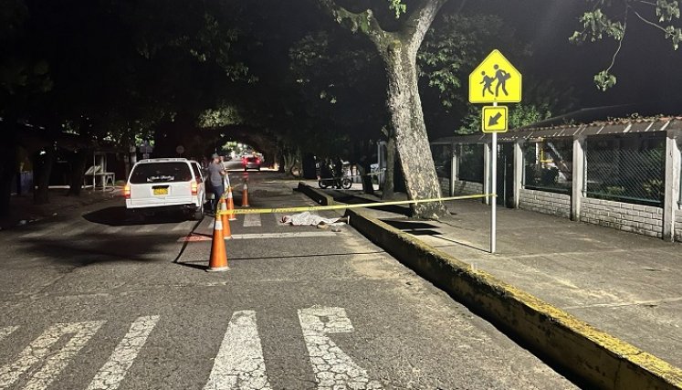 Una funeraria se encargó de trasladar el cuerpo hasta Medicina Legal en Cúcuta para la inspección técnica.