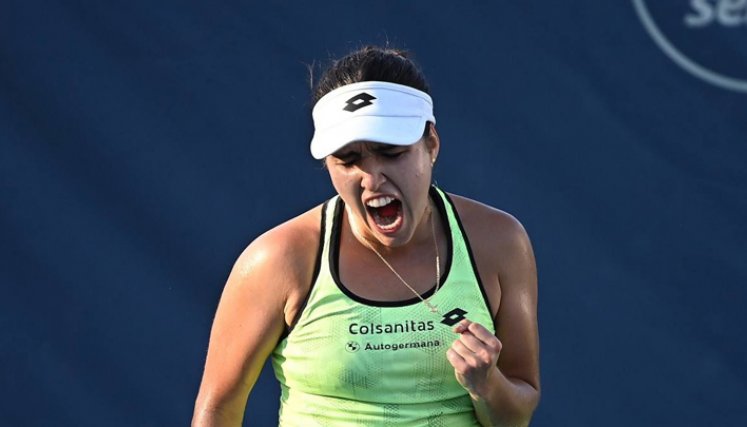 Camila Osorio ganó la primera ronda del WTA 250 de Washington