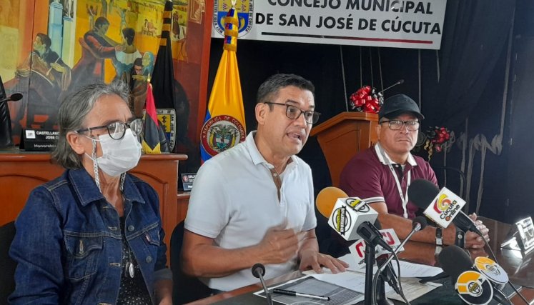 Oliverio Castellanos, presidente del Concejo de Cúcuta/Foto orlando carvajal
