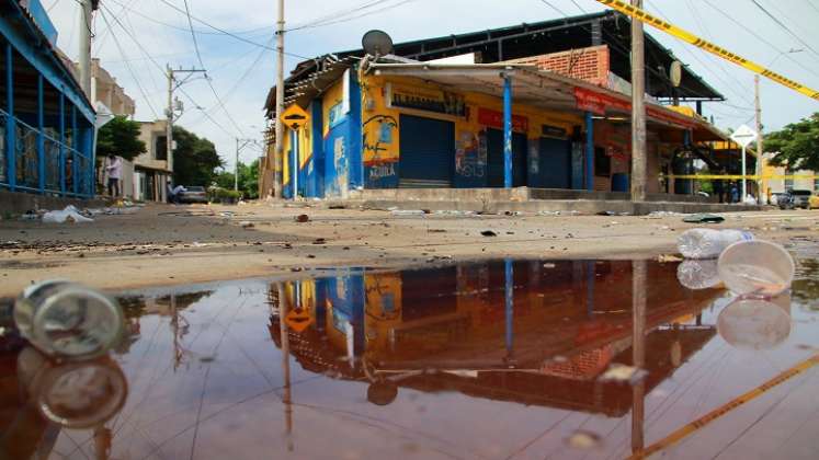 Fin de semana violento en Colombia 