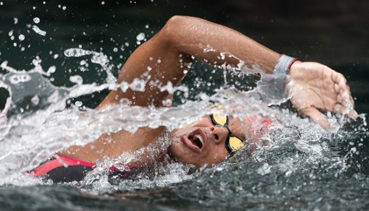 La pasión por la natación de David un verdadero campeón.