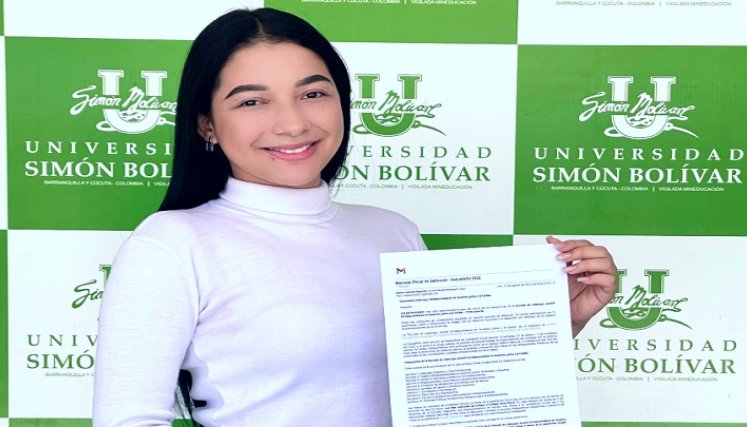 Nidia Alejandra fue elegida entre 80 jóvenes de América Latina y del Caribe.