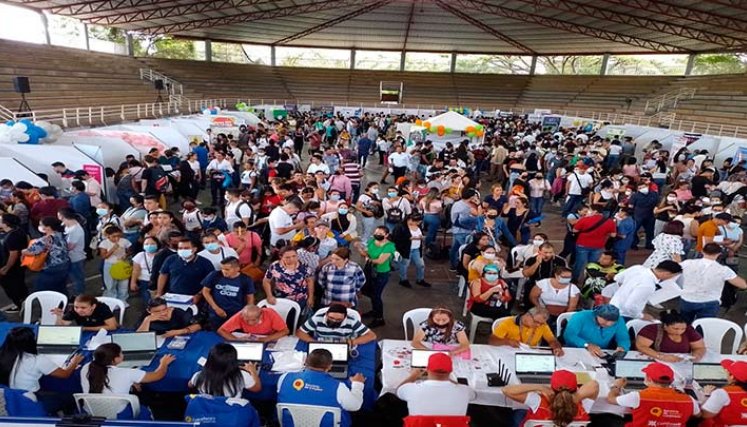 Más de 2.400 empleos se ofertaron durante la feria de empleo de Cúcuta/Foto cortesía