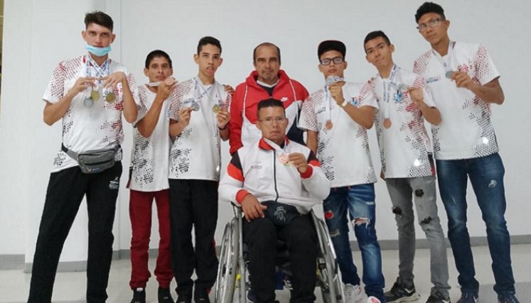 Los paratletas nortesantandereanos brillaron en el Internacional de Paraatletismo.