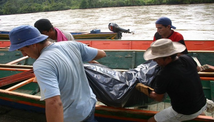 Víctimas de la violencia paramilitar