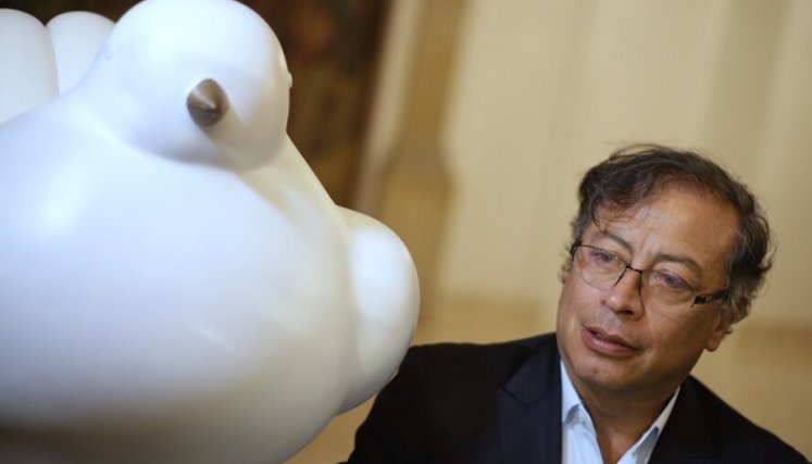 El presidente Gustavo Petro está comprometido con alcanzar una 'paz total'./Foto Colprensa