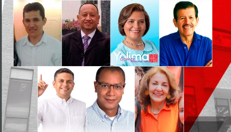 Estos son los siete candidatos a la rectoría de la UFPS 