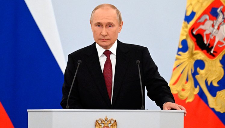 Vladimir Putin, presidente de Rusia