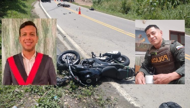 Accidente de tránsito.