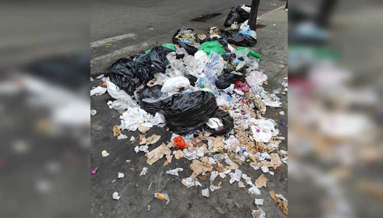 ¿Basurero público? Calles de Los Caobos preocupan a los cucuteños./Foto: cortesía