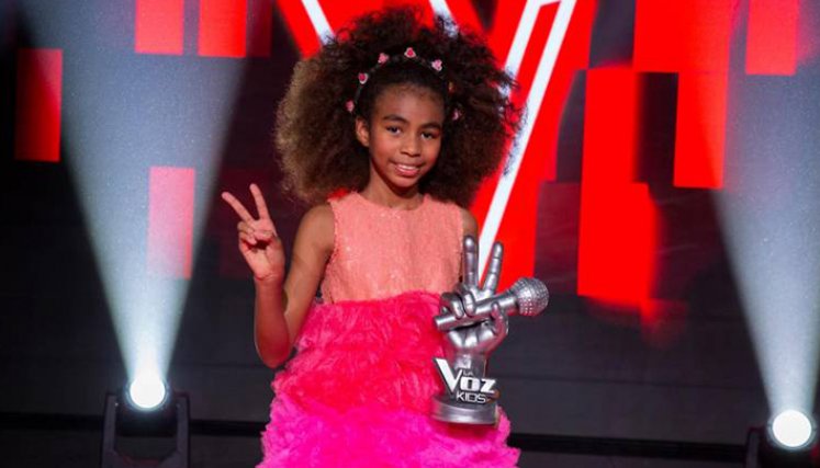Diana Estupiñán es la ganadora de La Voz Kids 2022./Foto: cortesía
