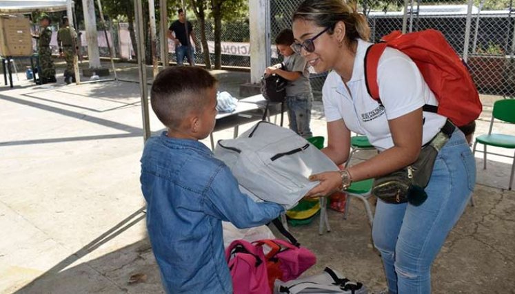 El ejército brindó apoyo a más de mil personas en Sardinata/Foto cortesía