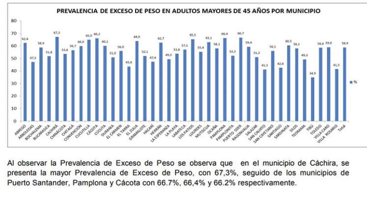 ¿A quién ataca más la obesidad en Norte de Santander?/Foto: IDS