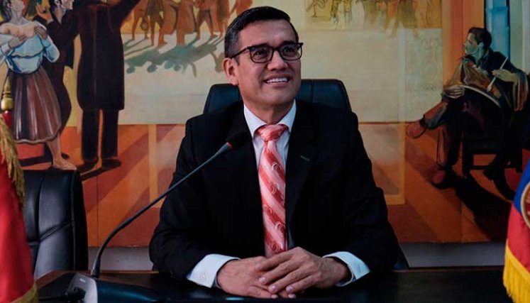 Oliverio Castellanos, presidente saliente del Concejo de Cúcuta./Foto cortesía