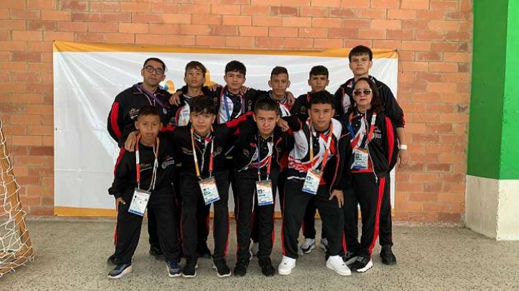 En fútsal el abanderado es el colegio General Santander de Villa del  Rosario.   