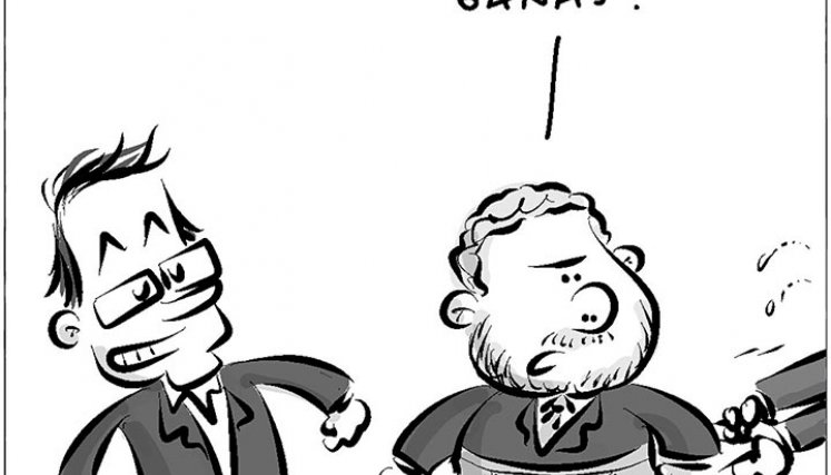 Caricatura @yeyonet