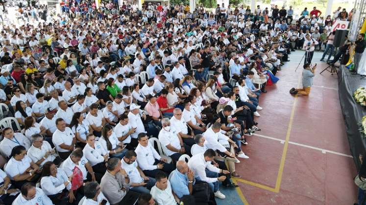 El Catatumbo participó masivamente en la convocatoria de los Diálogos Regionales Vinculantes para estructurar el Plan Nacional de Desarrollo. /Foto cortesía