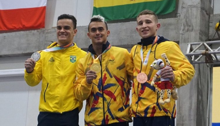 Jossimar Calvo obtuvo cuatro medallas en los Juegos Suramericanos de Asunción 2022.