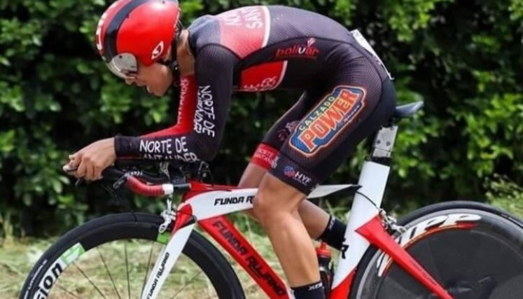 Michel Martínez es una de las nuevas promesas del ciclismo nortesantandereano.