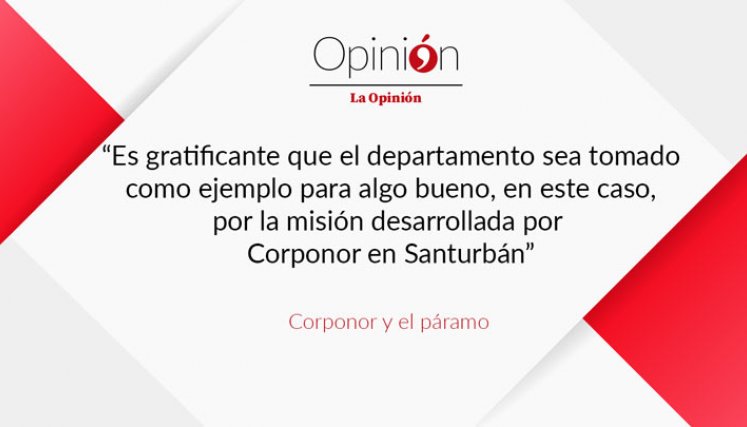 Corponor y el páramo