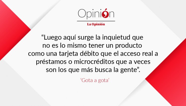 ‘Gota a gota’