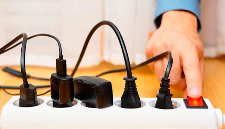 Electrodomésticos en el hogar.