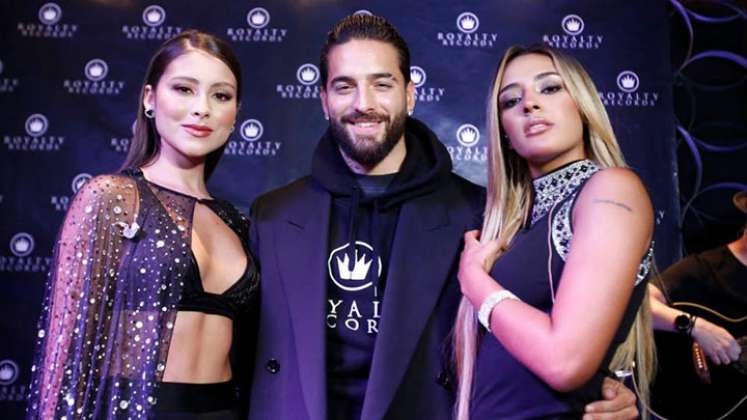 Paulina B, Maluma y Abril, en la alfombra roja de los Premios Billboard Latino