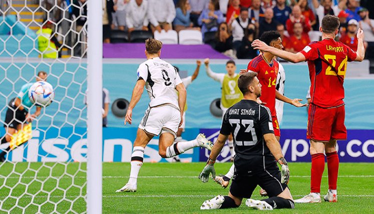 Alemania vs. España. 