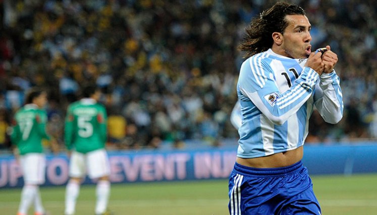 Argentina vs. México 2010. 