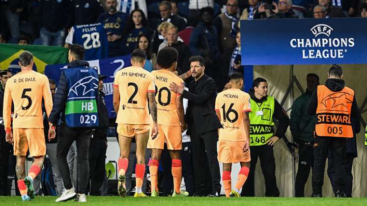 Atlético de Madrid, eliminado de la Champions y Europa League. 