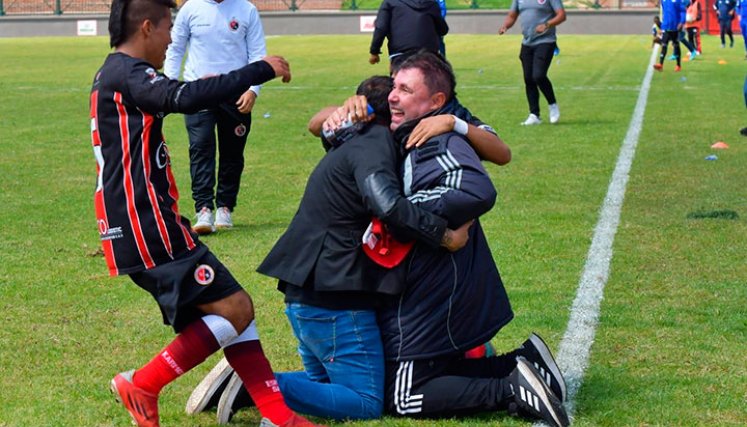 Carlos Eduardo Hernández, técnico del Cúcuta Deportivo Sub-20. 