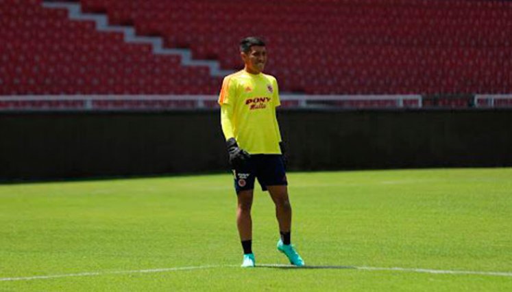 Esteban Gómez, arquero cucuteño. 