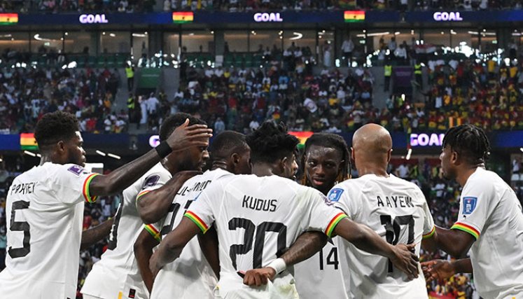 Ghana vs. Corea del Sur. 