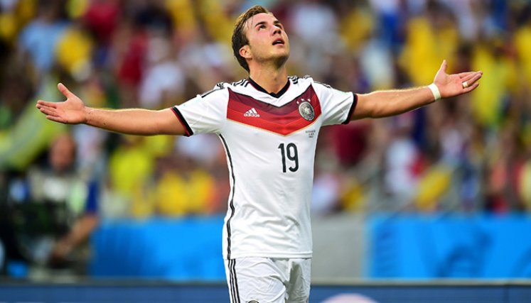 Mario Götze, jugador.