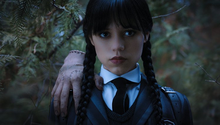Merlina, la joven  sarcástica de los Addams