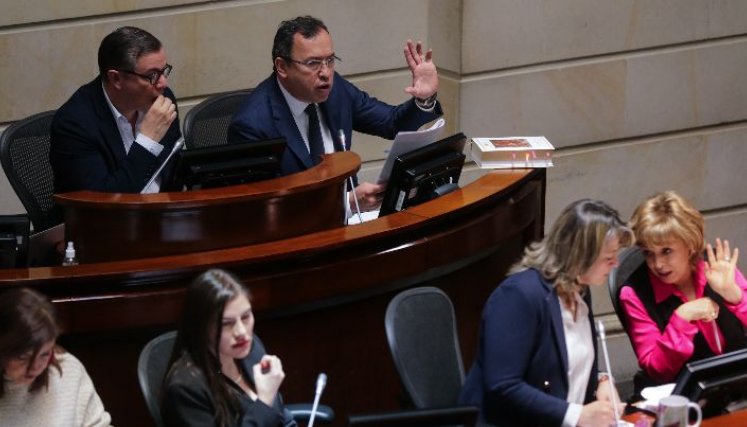 La reforma política entra a tercer debate en la Cámara de Representantes./Foto archivo Colprensa