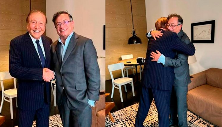 Rodolfo Hernández y Gustavo Petro