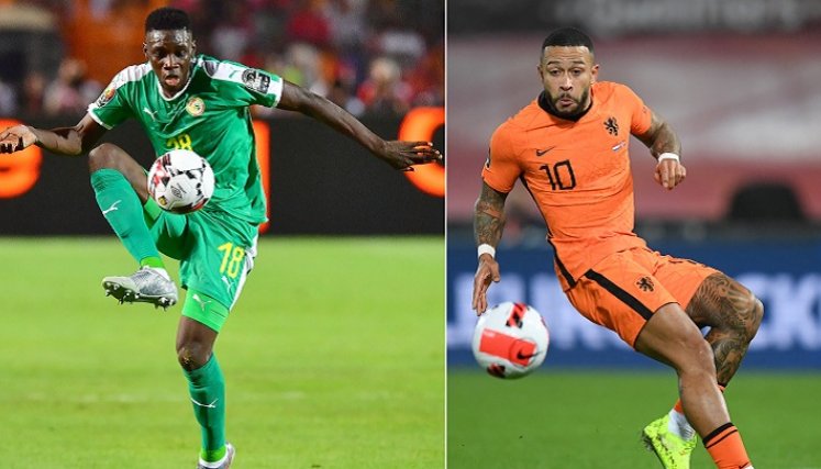  El senegalés Ismail Sarr y el delantero holandés Memphis Depay lideran a sus selecciones en duelo de estreno en el Mundial 2022.