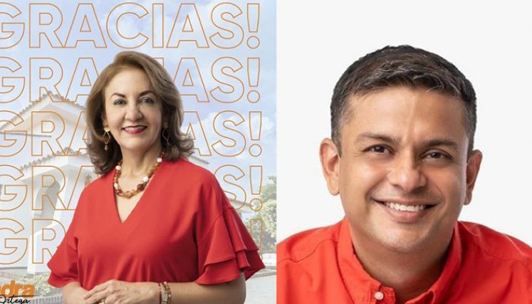 Sandra Ortega y Jhan Piero Rojas
