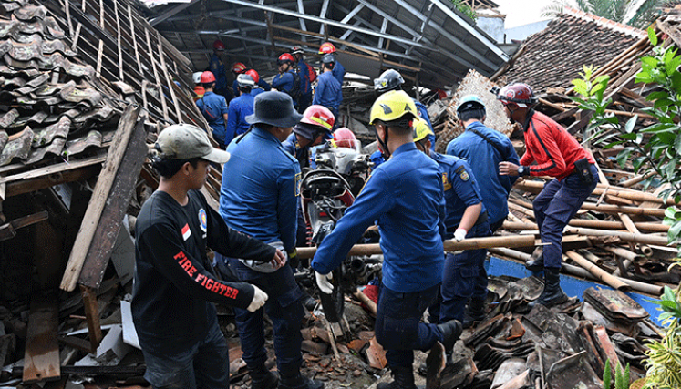 Terremoto en Indonesia.