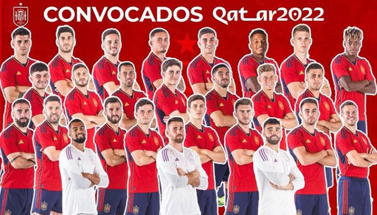 España, sin Ramos ni De Gea para el Mundial de Catar./Foto: cortesía