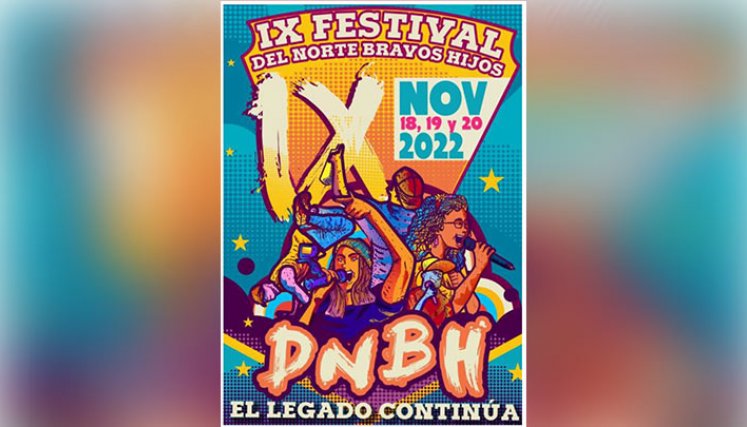 Cúcuta vivirá tres días del Festival Internacional de Hip Hop Del Norte Bravos Hijos./Foto: cortesía
