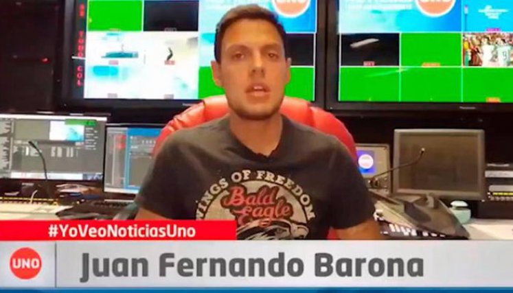 Noticias Uno y Presidencia expulsaron a periodista señalado de golpear a una mujer./Foto: cortesía