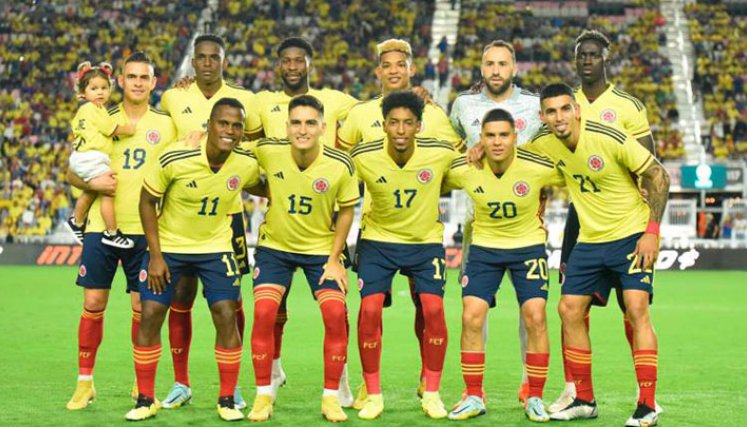 Selección Colombia derrotó a Paraguay en amistoso
