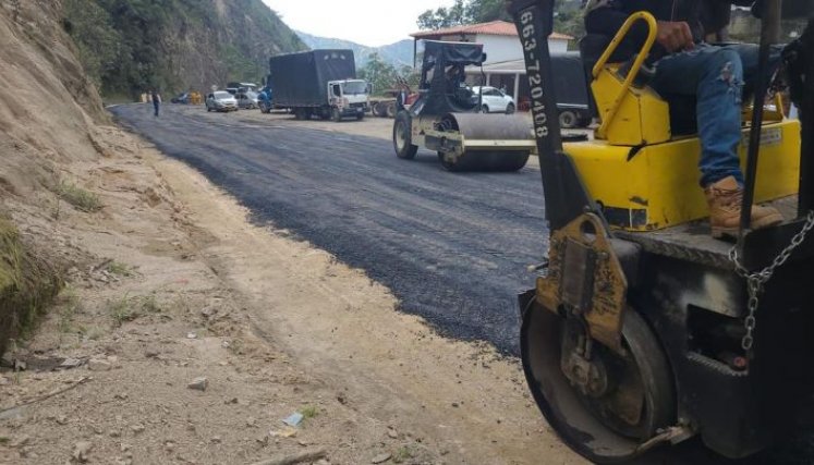 Así avanza la recuperación de la vía Ocaña-Cúcuta