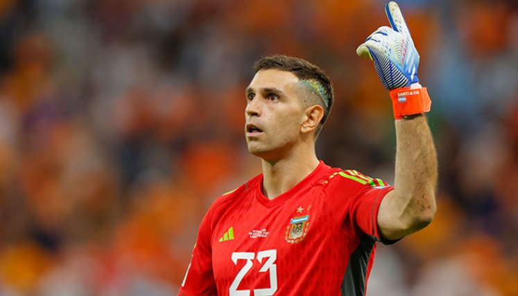 Dibu Martínez. 