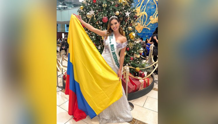 Colombia, tercera finalista en el Miss International 2022