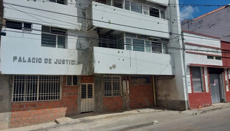 Voceros cívicos de la región solicitan celeridad en los trabajos del Palacio de Justicia de Ocaña. 